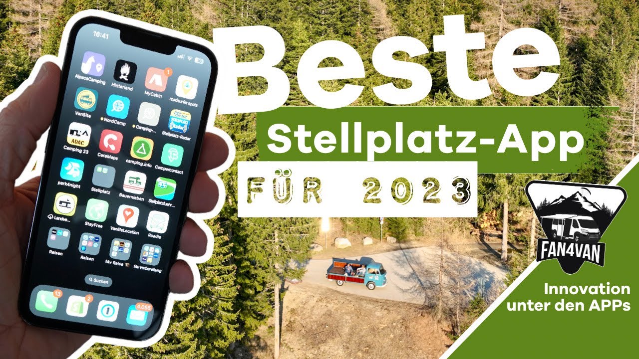 Stellplatz App Wohnmobil - mein Geheimtipp für 2023!