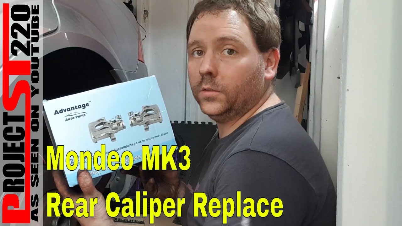 Ford Mondeo mk3 - Rear caliper change (project st220)