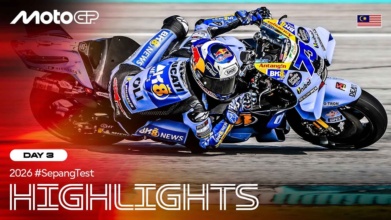 GP26s lead the way on final day of Sepang Test | HIGHLIGHTS Sepang Test - Day 3
