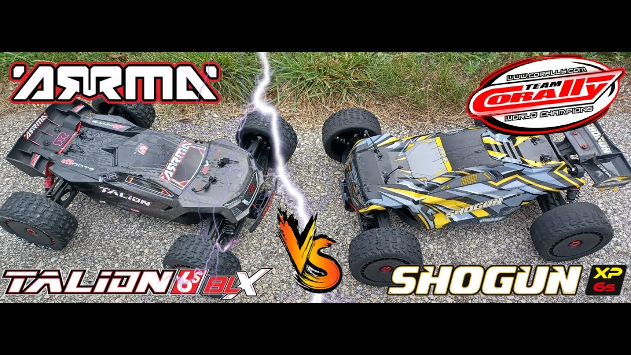 Arrma Talion 6s vs Team Corally Shogun 6s