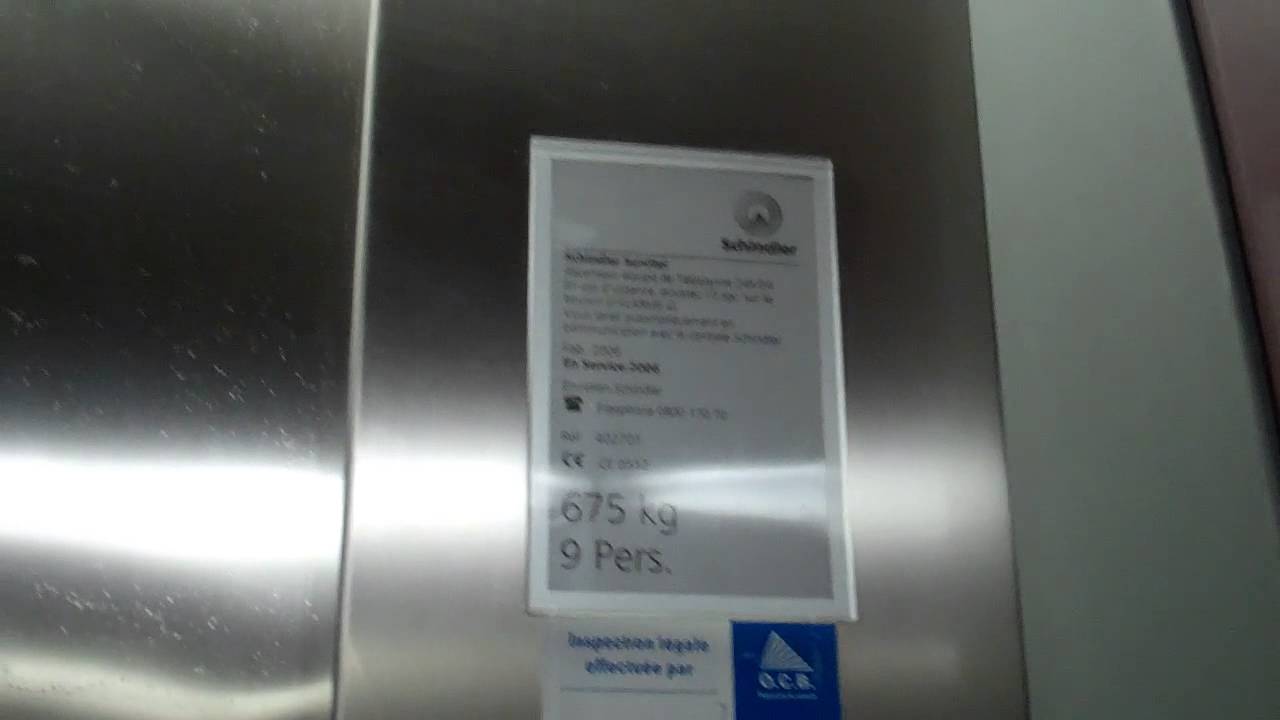 Schindler Lift @ Hotel Mariveau in Brussels