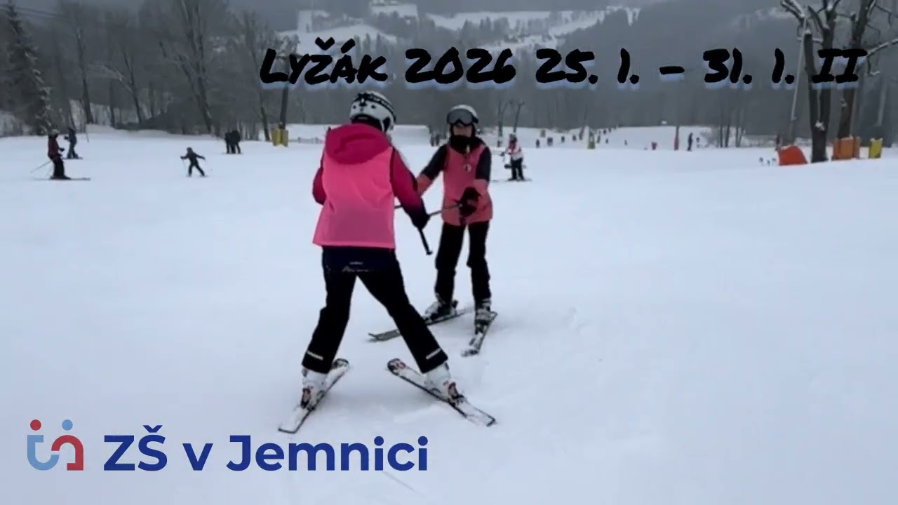 1. lyžařský kurz ZŠ v Jemnici 2026 vol. 2