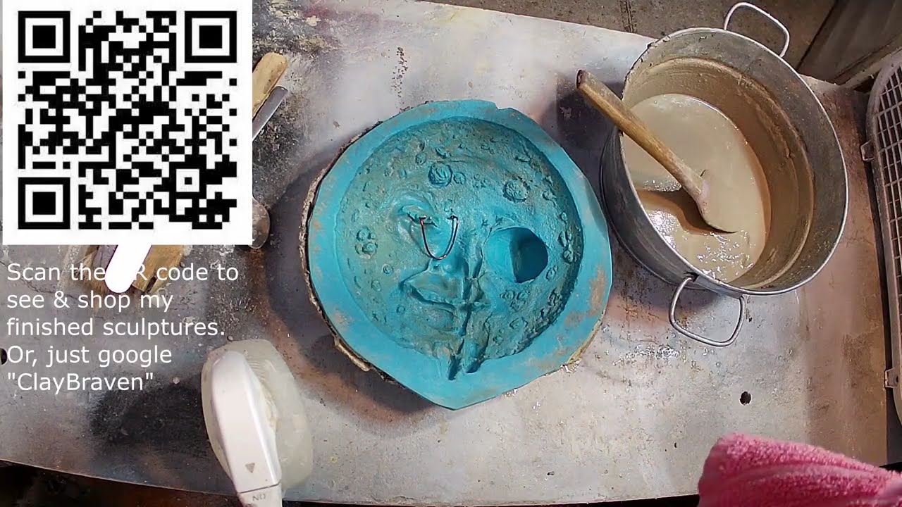 Sculpting in Concrete at ClayBraven Studio