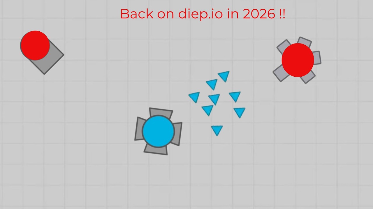 Diep io Gameplay | BACK IN 2026 !
