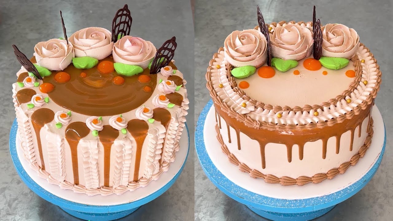 como decorar pasteles con dulce de leche, manjar, arequipe, crema chantilly chocolate
