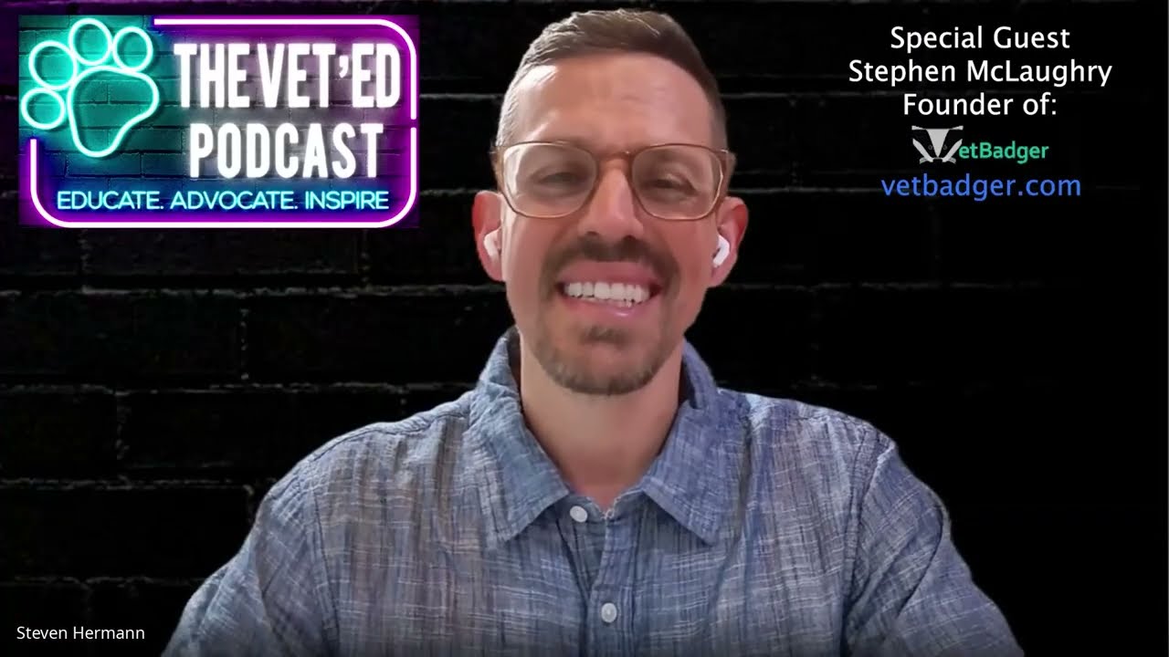 The Vet'ed Podcast | Guest: Stephen McLaughry