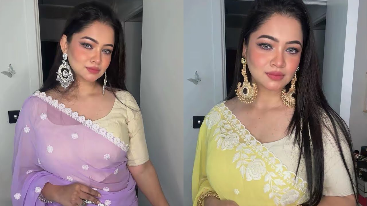 SHEIN থেকে শাড়ি কিনে দেখেছো কেমন?? #Shein #benzirishrat  #grwm #shareelover 