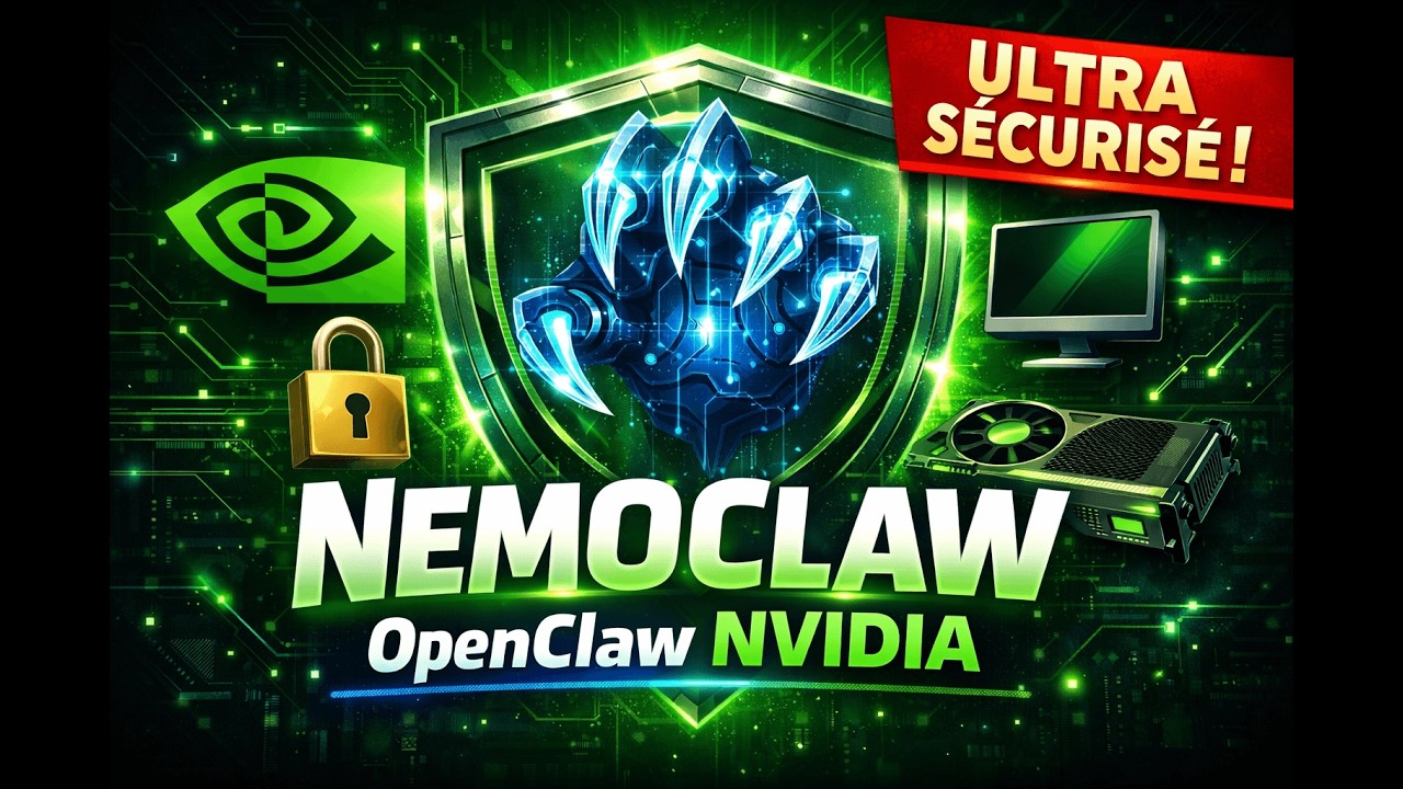 NemoClaw : IA OpenClaw gratuit et S&eacute;curis&eacute;e de NVIDIA ! Installer et utiliser NemoClaw en local