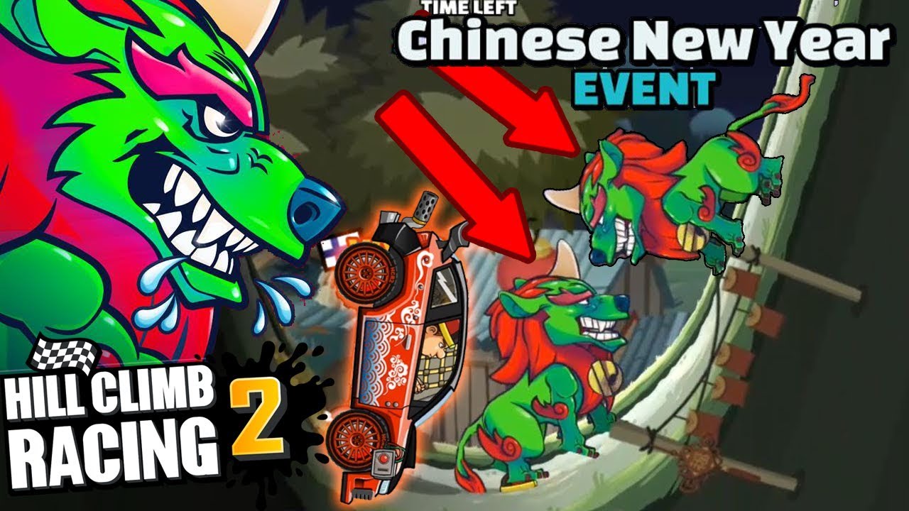 Hill Climb Racing 2 - Chinese New Year Event Funny Compilation & Best Moments