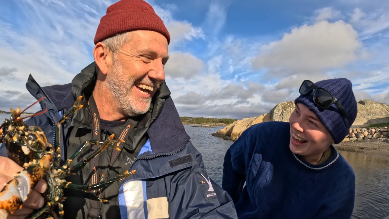 En tur ut etter hummer på Hvaler.