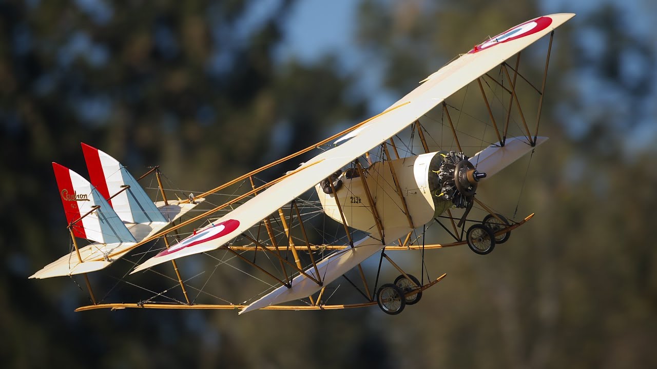 Caudron G-III, a beautiful vintage aircraft