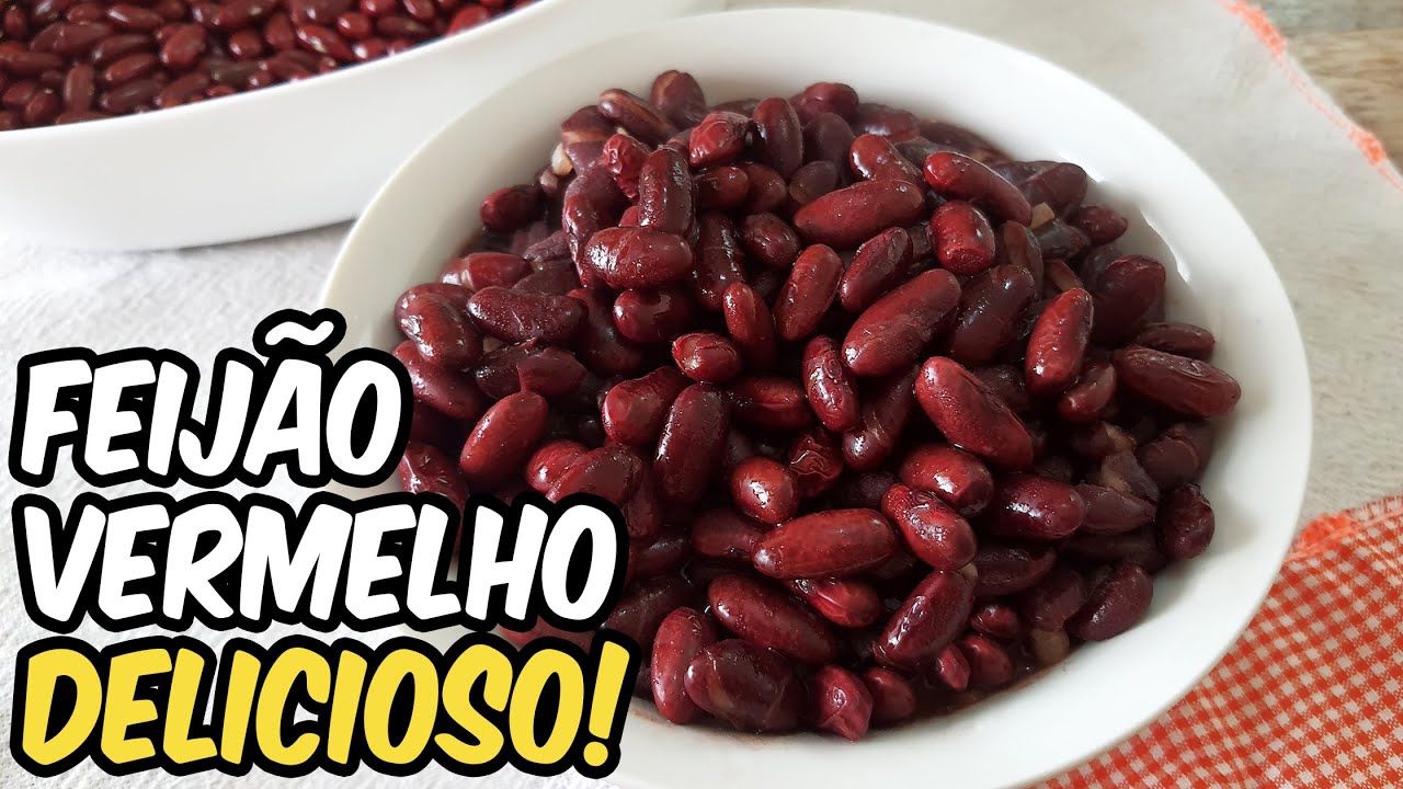 Como fazer FEIJÃO VERMELHO | Receita de Feijão Vermelho | Novatos na Cozinha