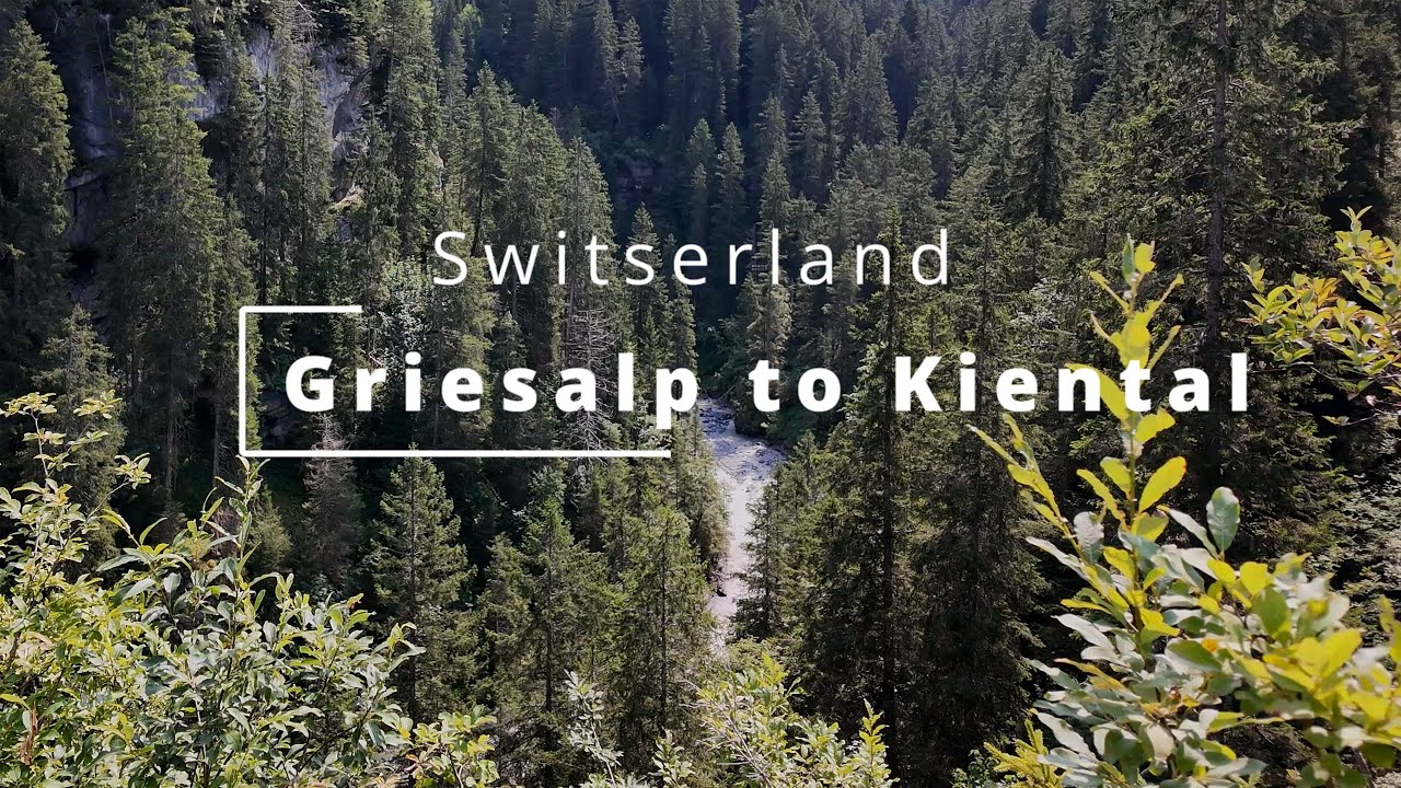 Griesalp to Kiental, Switserland.