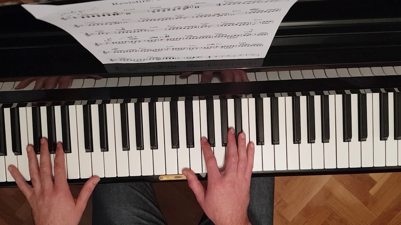 🎹 Resistiré tutorial piano básico