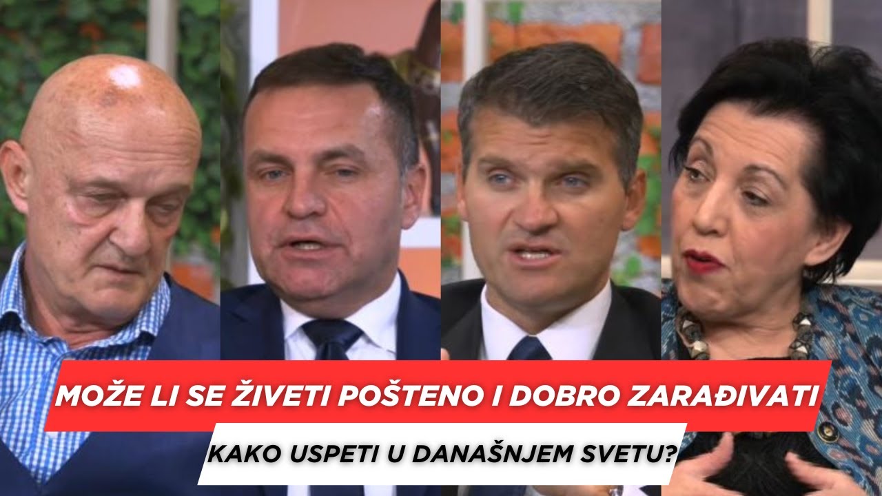 POSLE RUCKA - Moze li se ziveti posteno i dobro zaradjivati - Kako uspeti u danasnjem svetu?