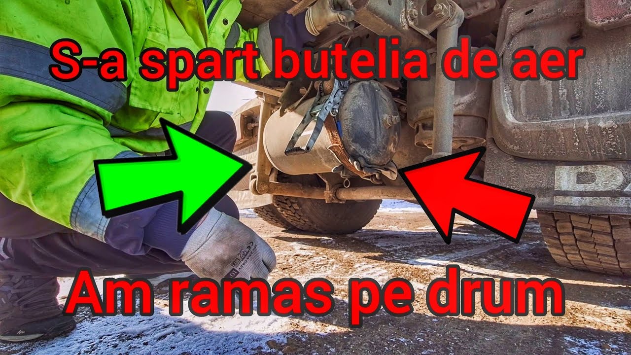Sofer in Romania, am ramas cu camionu in drum part. 1