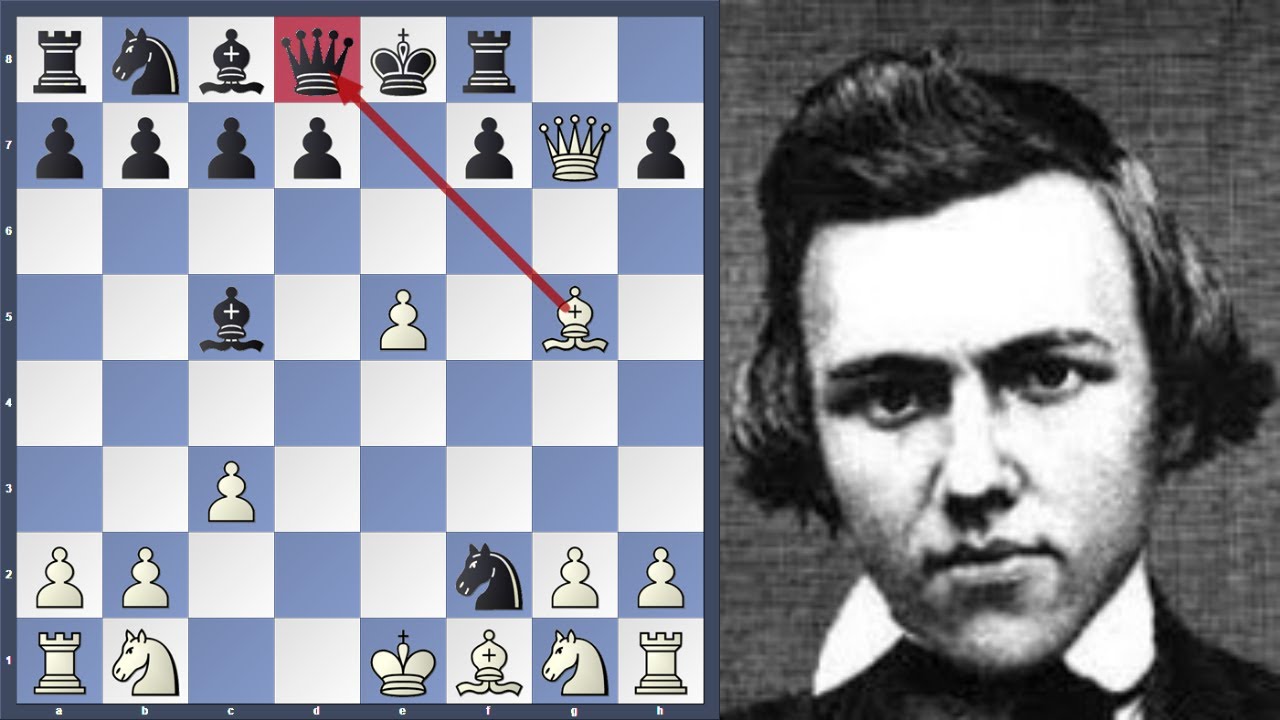 Take All Sacrifices || Paul Morphy vs Bottin || 1858