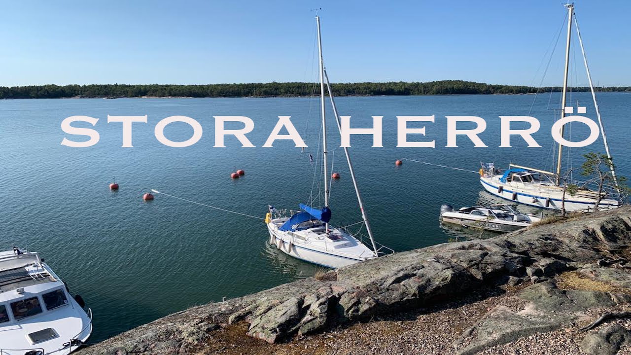 Veneellä Stora Herrö