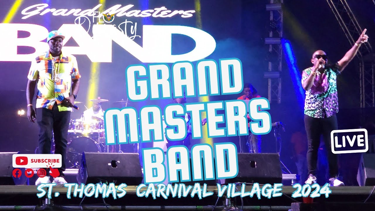 Grand Masters Band St. Thomas Carnival Village 2024  #usvi #skb #vicarnival #stt
