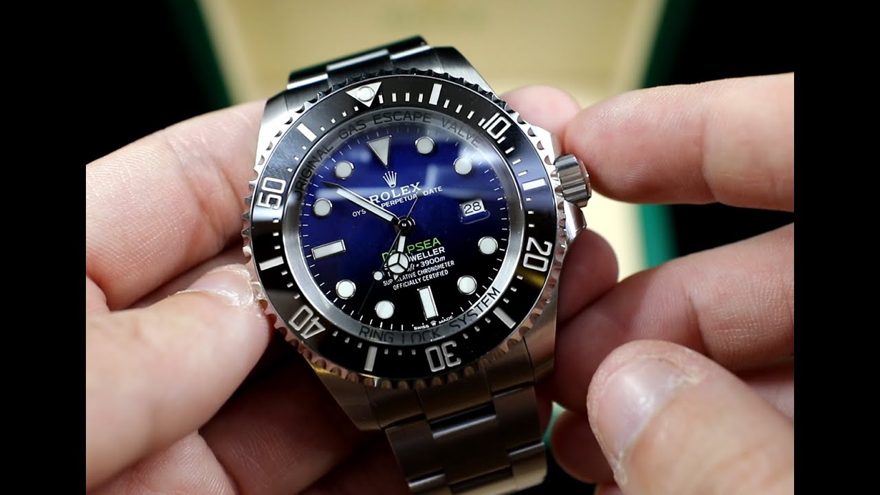 (Op.25) Rolex Deep Sea Blue 126660BL 開箱 -- 2018年款勞力士旗艦深潛規格究竟有幾勁？