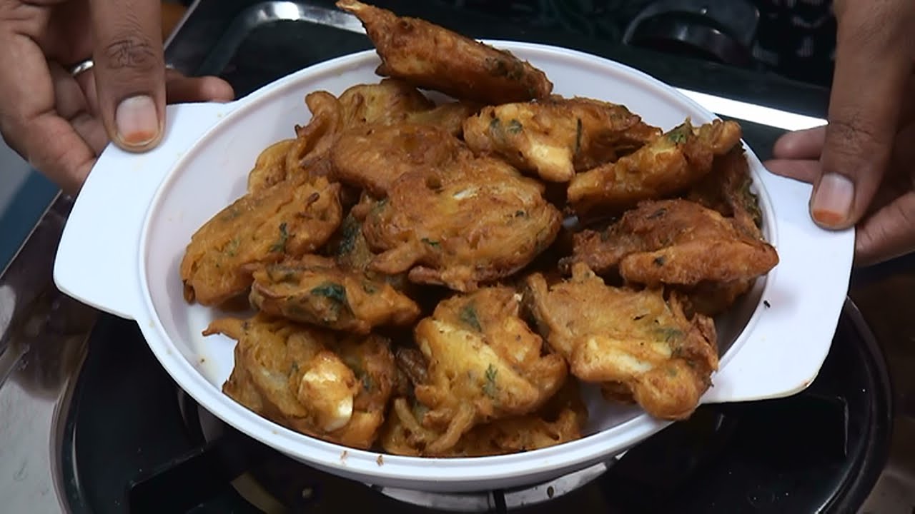 Egg Onion Pakodi Recipe - Indian Snacks
