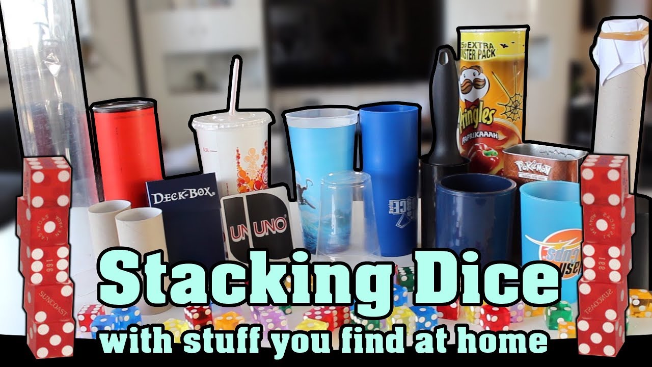 Stacking dice differently - Dice Stacking