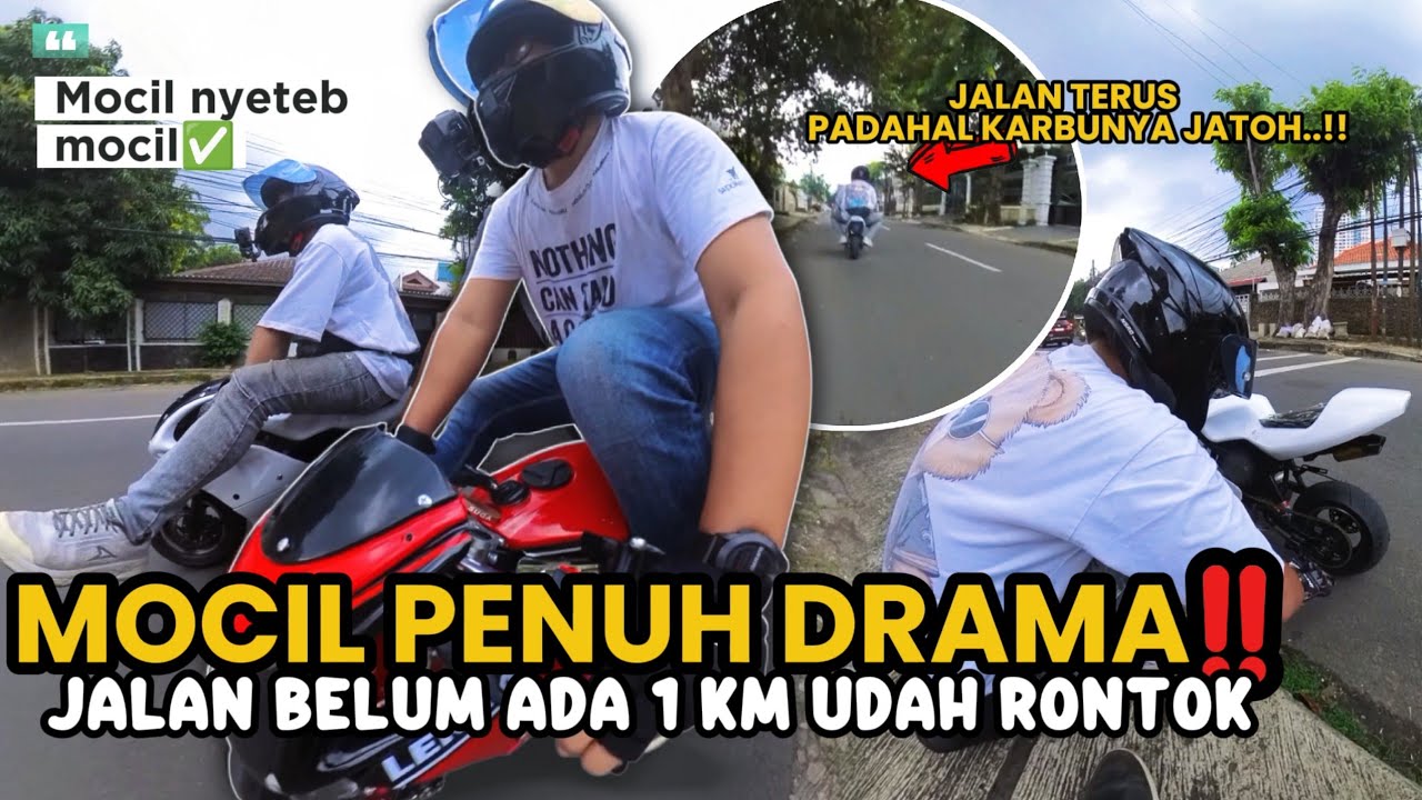 BARU JALAN LANGSUNG RONTOK❗MOCIL NANDA PENUH DRAMA