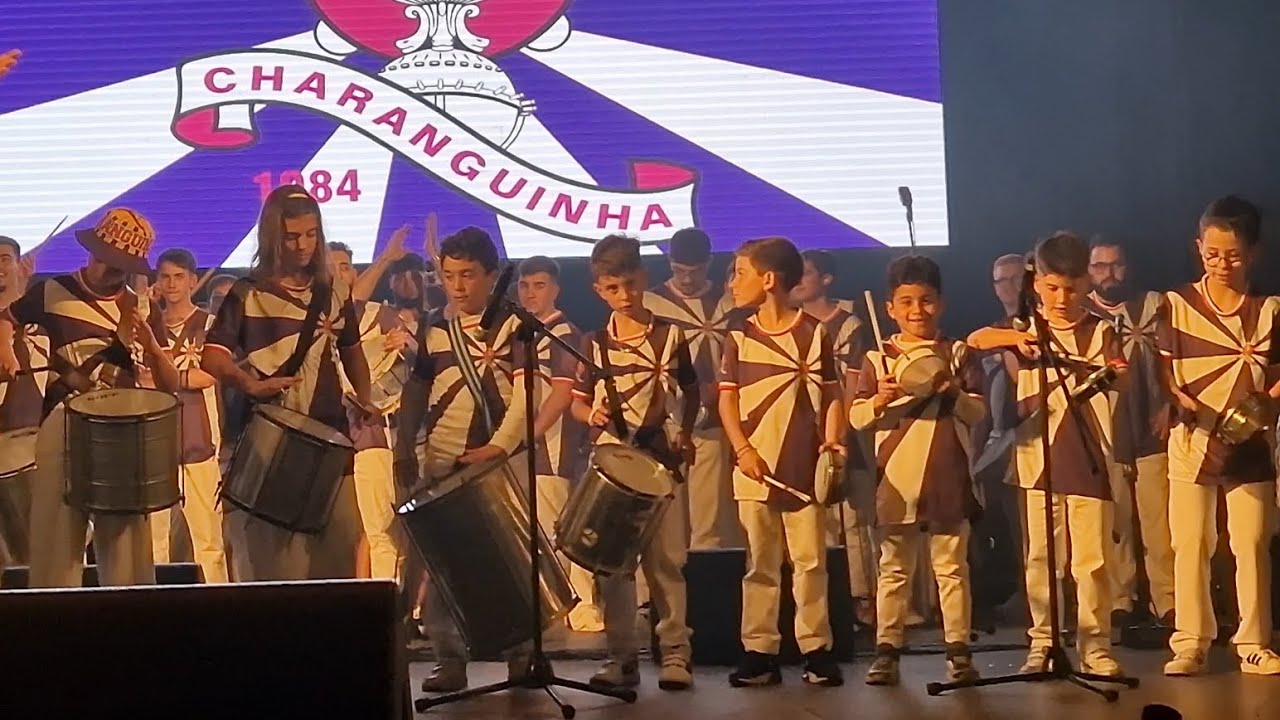 Gres Charanguinha - BATERIA JÚNIOR @Apresentação Sambas Enredos Ovar 2024 @PlaytekTv