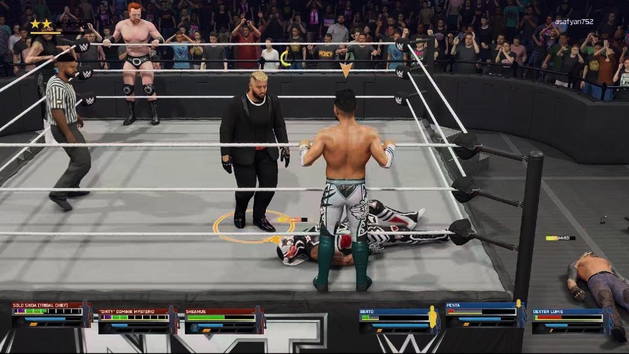 WWE 2K25 Shemus vs penta tag  team match 