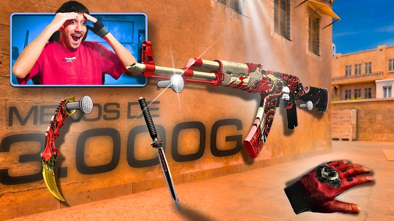 COMPLETEI um INVENTÁRIO de INSCRITO com MENOS de 3K!!! (E SOBROU GOLD) - STANDOFF 2