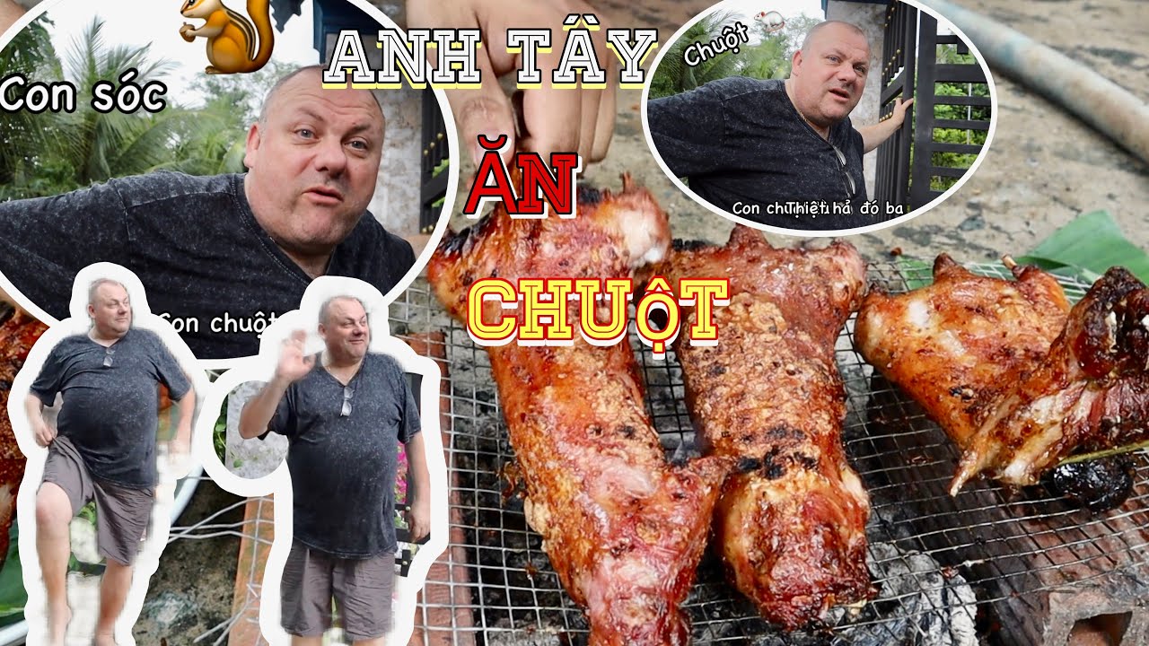 #224 Ăn CHUỘT nướng lu Anh Tây Bị vợ chơi khăm💥Nhậu say bí tỉ 💥 | nhà của Oanh