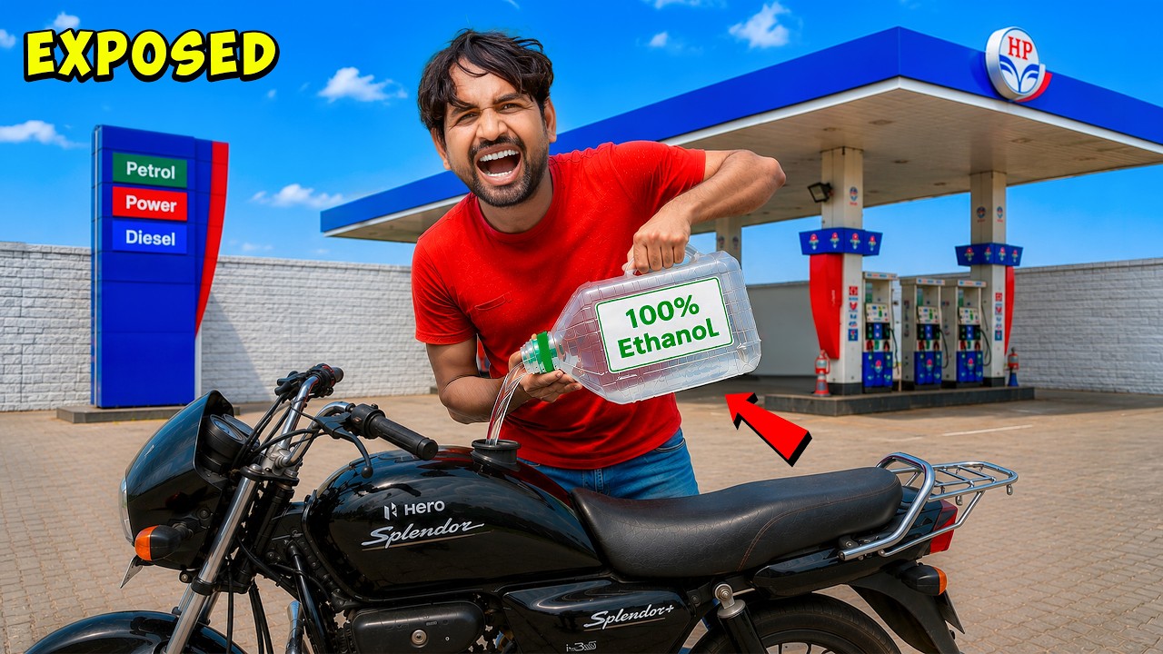 Will Bike Runs On 100% Ethanol - Ethanol Fuel Exposed 😡
