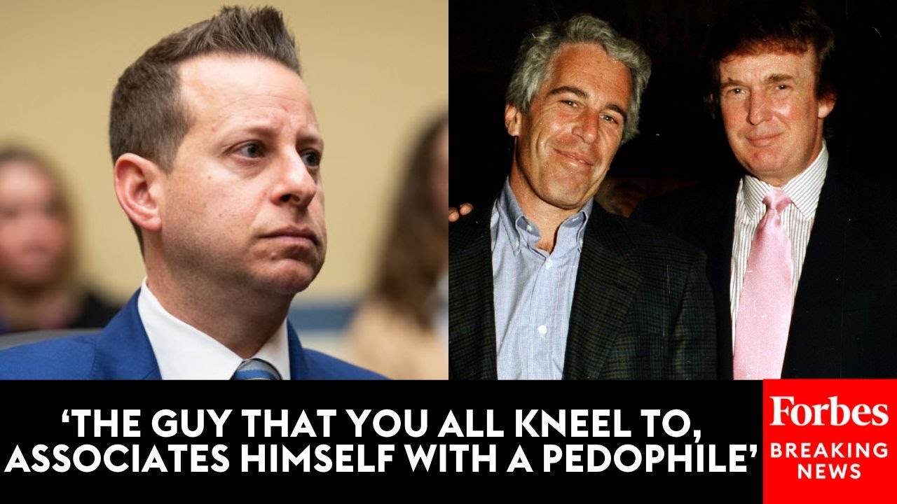 House Hearing Breaks Down When Jared Moskowitz Shows Photo Of Donald Trump And Jeffrey Epstein