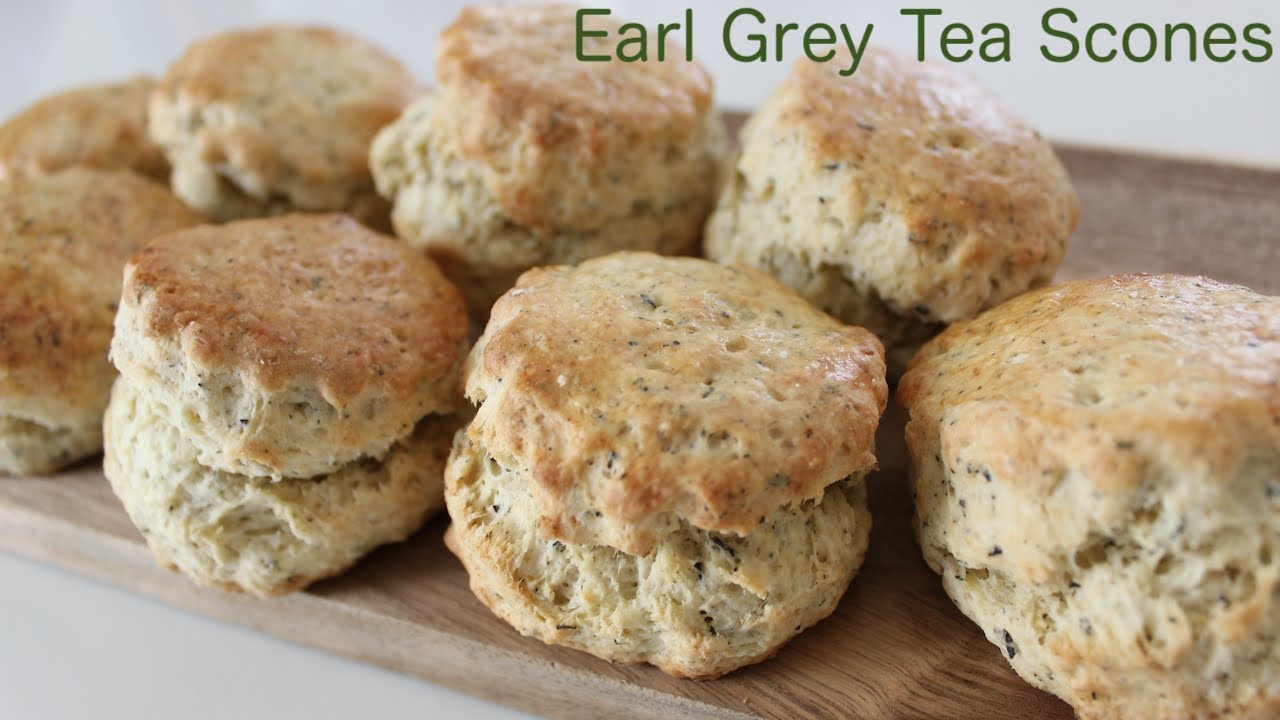 アールグレイ紅茶のスコーンの作り方　How to make Earl Grey Tea Scones