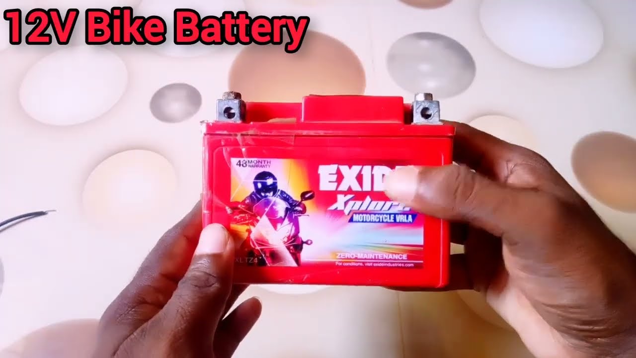 How to charge Bike Battery at home|With 12v Charger