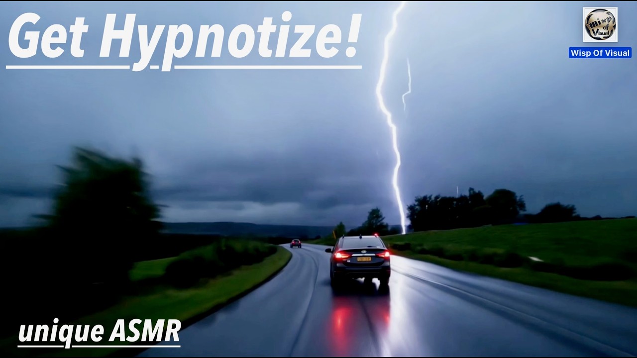Mesmerizing Dancing Lights & Thunder: Ultimate Relaxing Escape Ambience 