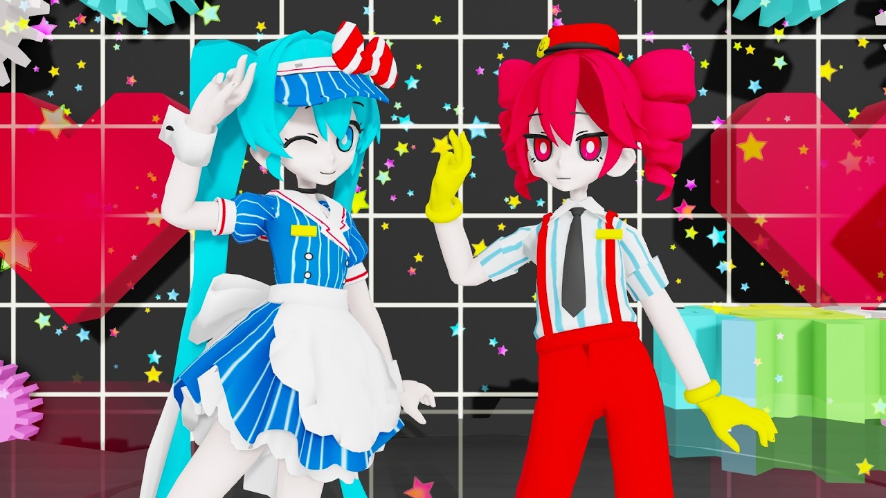 【MMD】初音ミク＆テトで「メズマライザー/Mesmerizer」