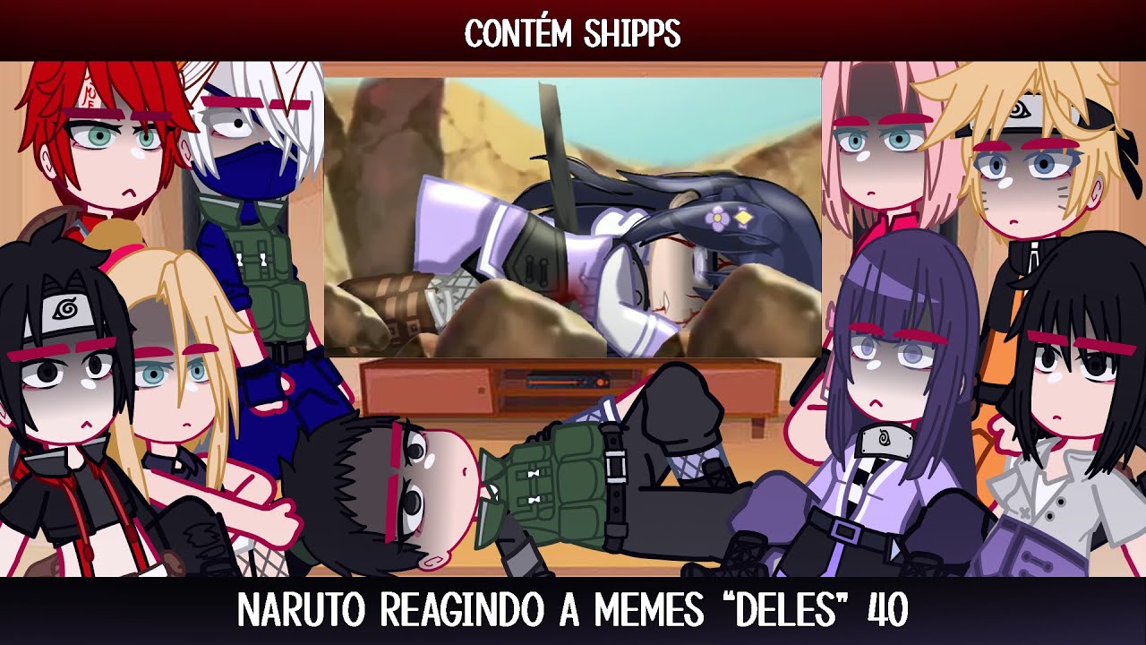 ▪︎Naruto reagindo a memes 