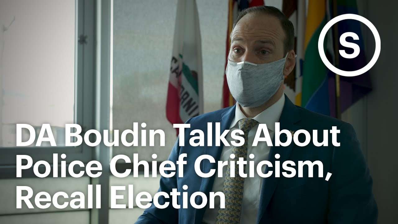 DA Boudin Talks About Police Chief Criticism, Recall Election