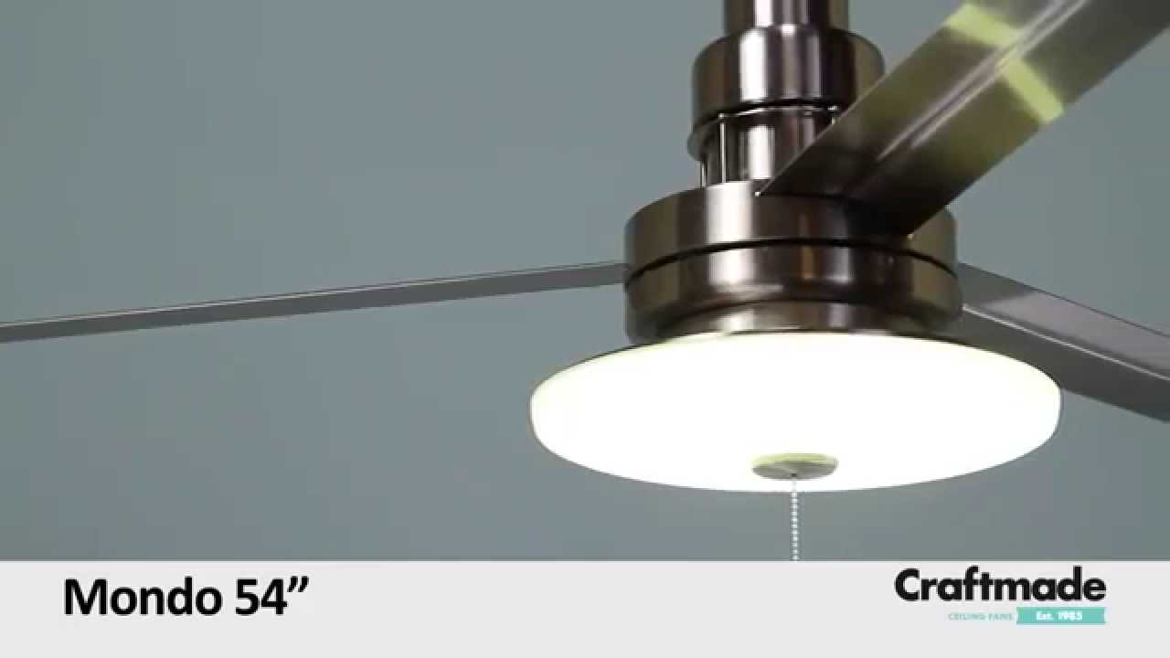 Craftmade Mondo Ceiling Fan Collection