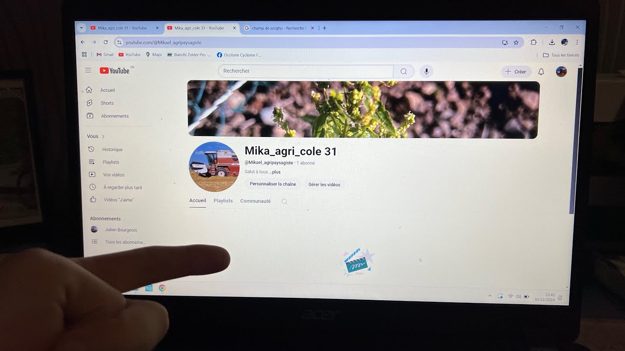 Nouvelle chaîne agricole 😁!! Présentation de mes projet et de mes cultures 😉-2024