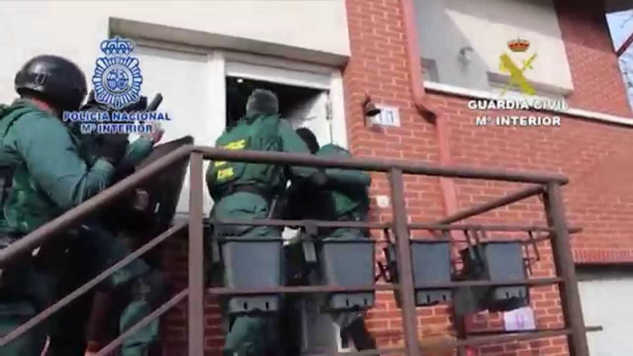 Operacion Calipso-Tomate. Operaciones de la Guardia Civil. Murcia