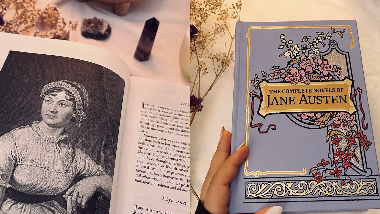 Reading Passages for You ☔️ | ASMR Jane Austen The Complete Novels