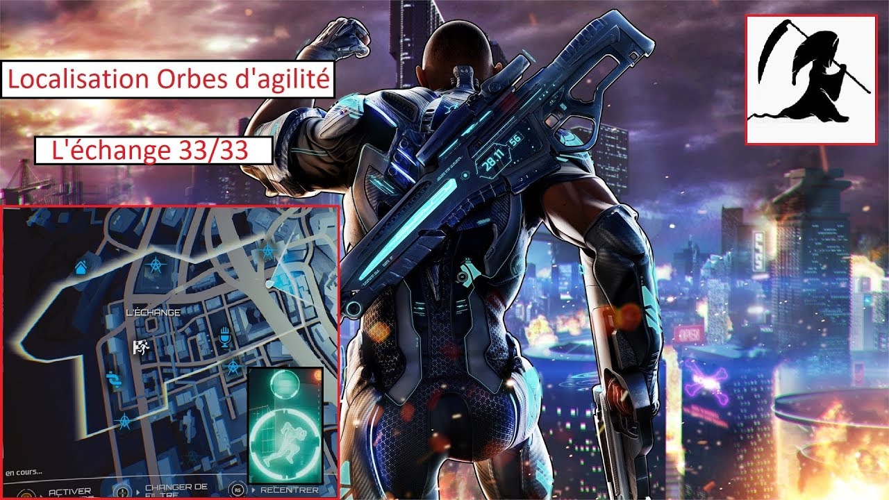 Crackdown 3 : Localisation des Orbes d'Agilité de L'échange 33/33
