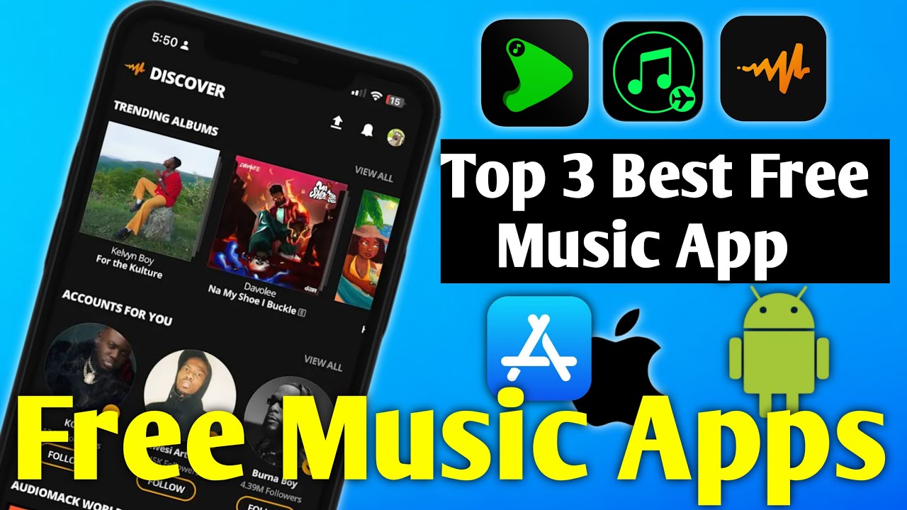 Top 3 Music Apps for iPhone & Android! 🎶 | Stream & Listen Offline Without Limits 🚀