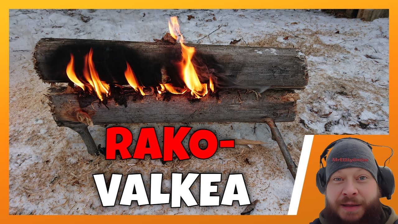 Rakensin RAKOVALKEAN | miten meni niinku omasta mielestä? #polttopuu