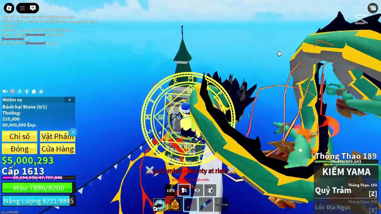 HUMAN VS DRAGON#bloxfruits