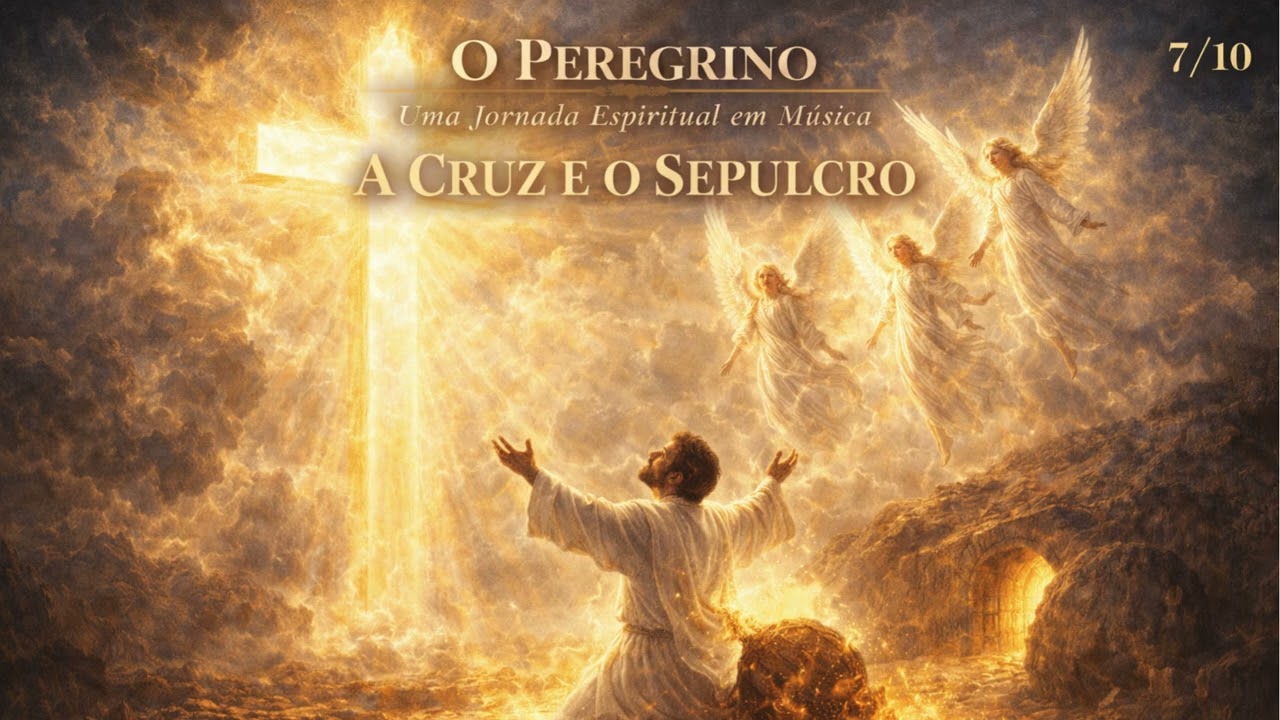 A Cruz e o Sepulcro 🎵 Música Sublime | O Peregrino 7/10