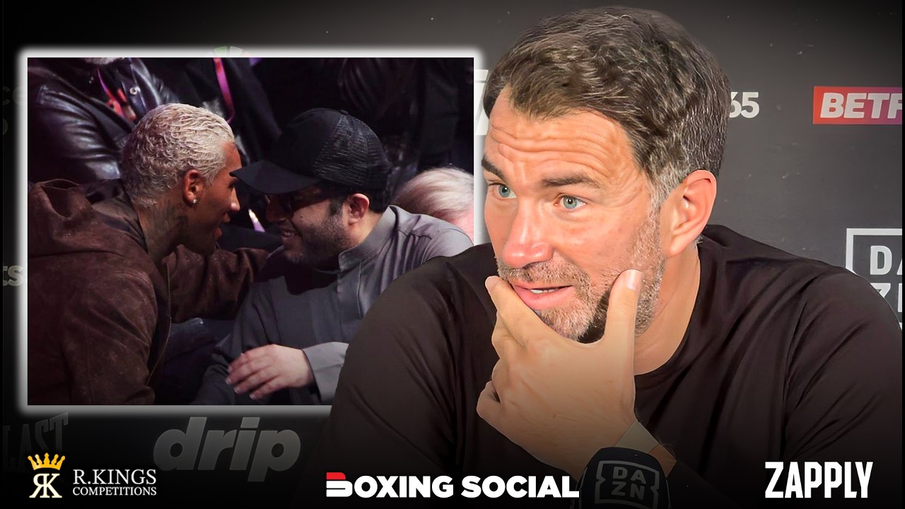 “IT’S F**KING SCRIPTED?!” EDDIE HEARN SHOCKED OVER CONOR BENN & DANA WHITE NARRATIVE