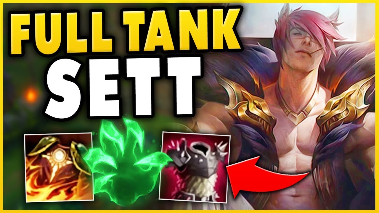 *NEW CHAMPION* TANK SETT CAN LEGIT 1V5 ANYONE!! (ACTUALLY BROKEN) - League of Legends